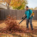 Leaf Blowing